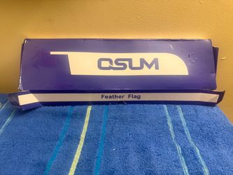 Osum feather flag