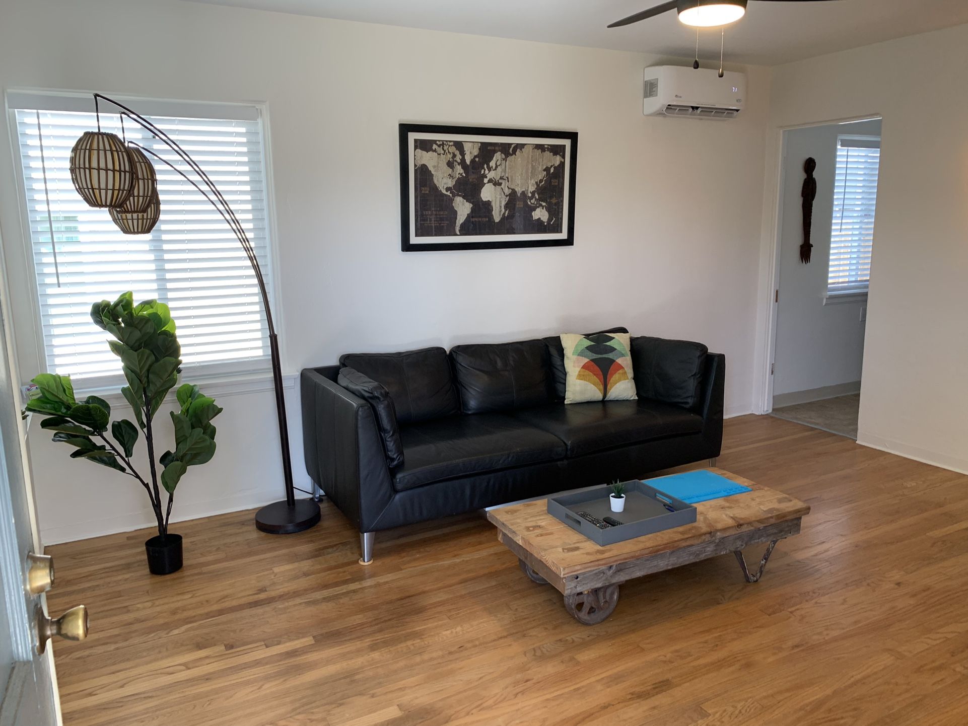 Couch Table and Light