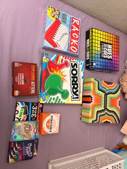 Board and card games!