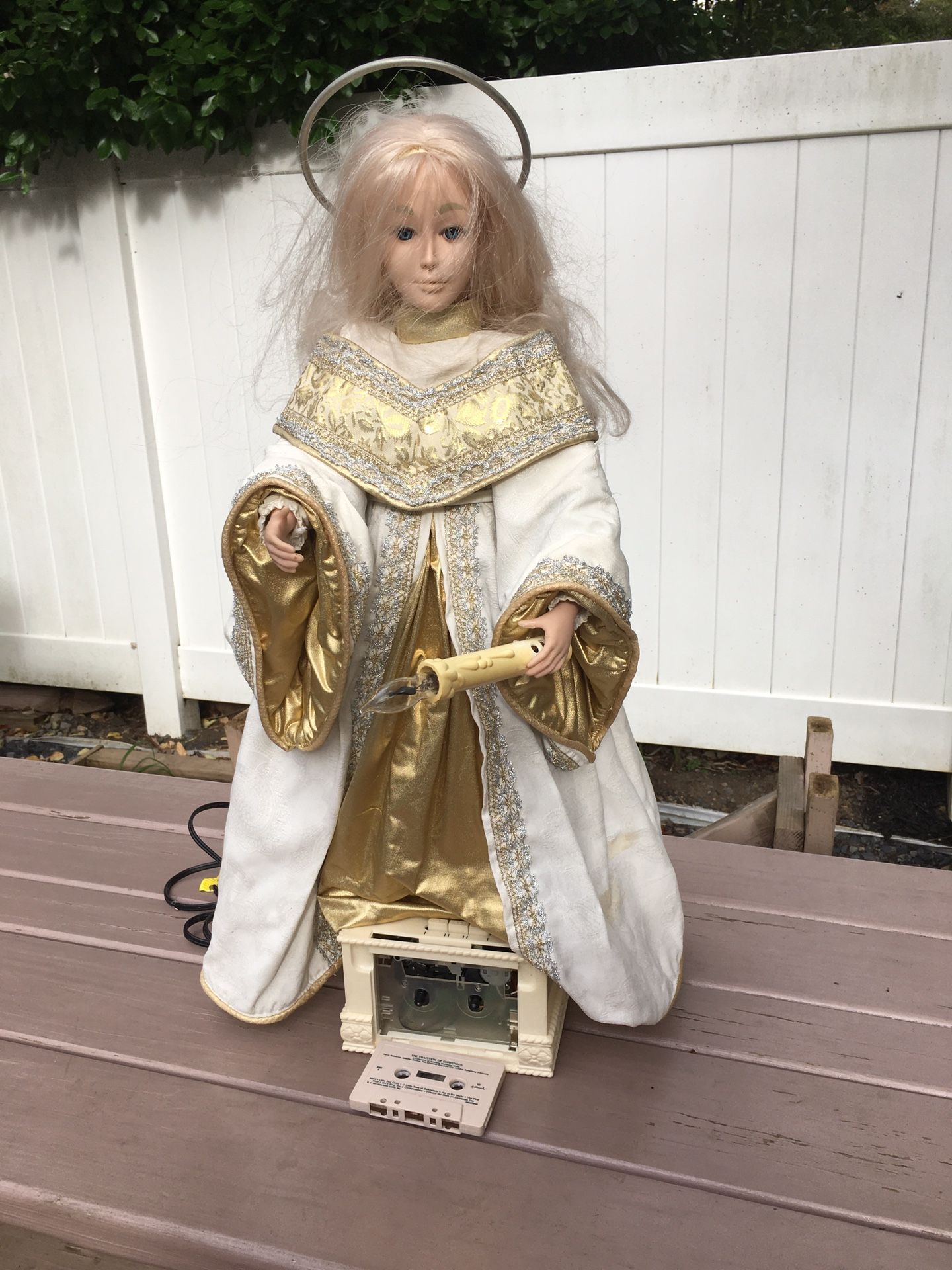 Perfect For Church Angel With Cassette Player