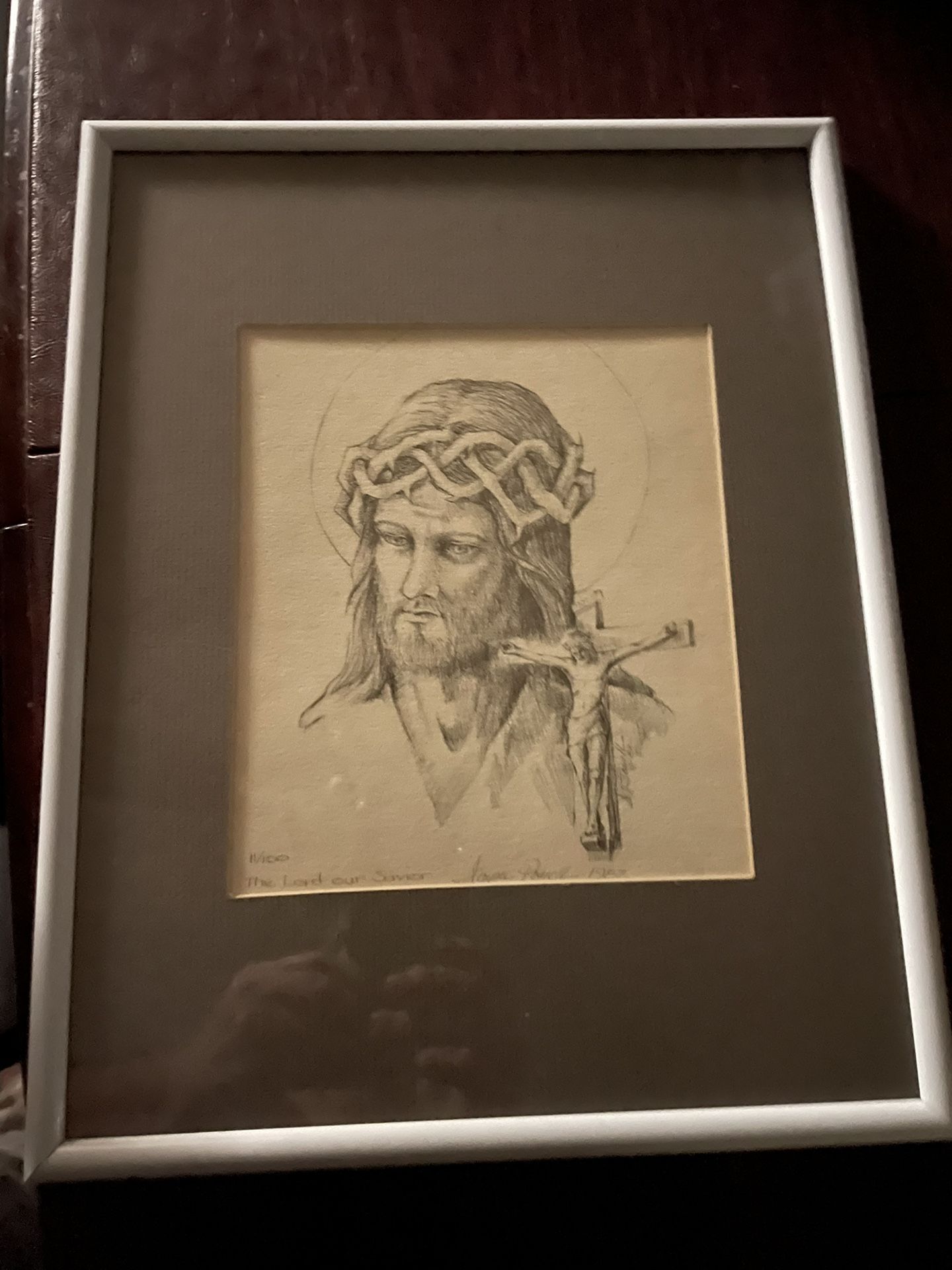 Lithograph “The Lord our Savior”