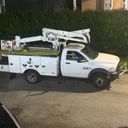 Ram 5500 bucket truck