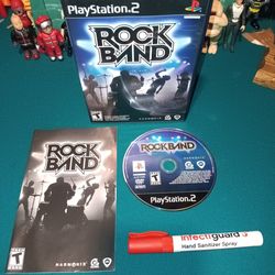 Playstation 2 Game  "Rock Band" ( 2007 )