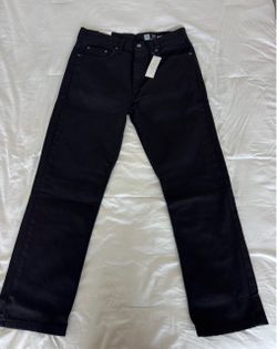 Black Straight Leg Jeans with Tags