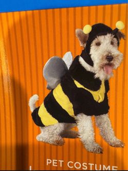 Bee Brand new dog costume for 21 to 30 pound dogs