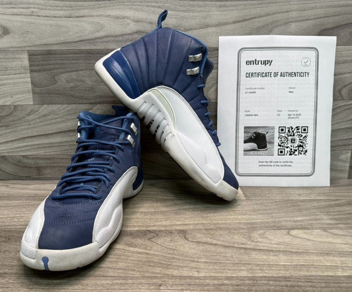 Jordan Retro 12 “Indigo” Men’s Size 12 (130690-404) – A1D015038