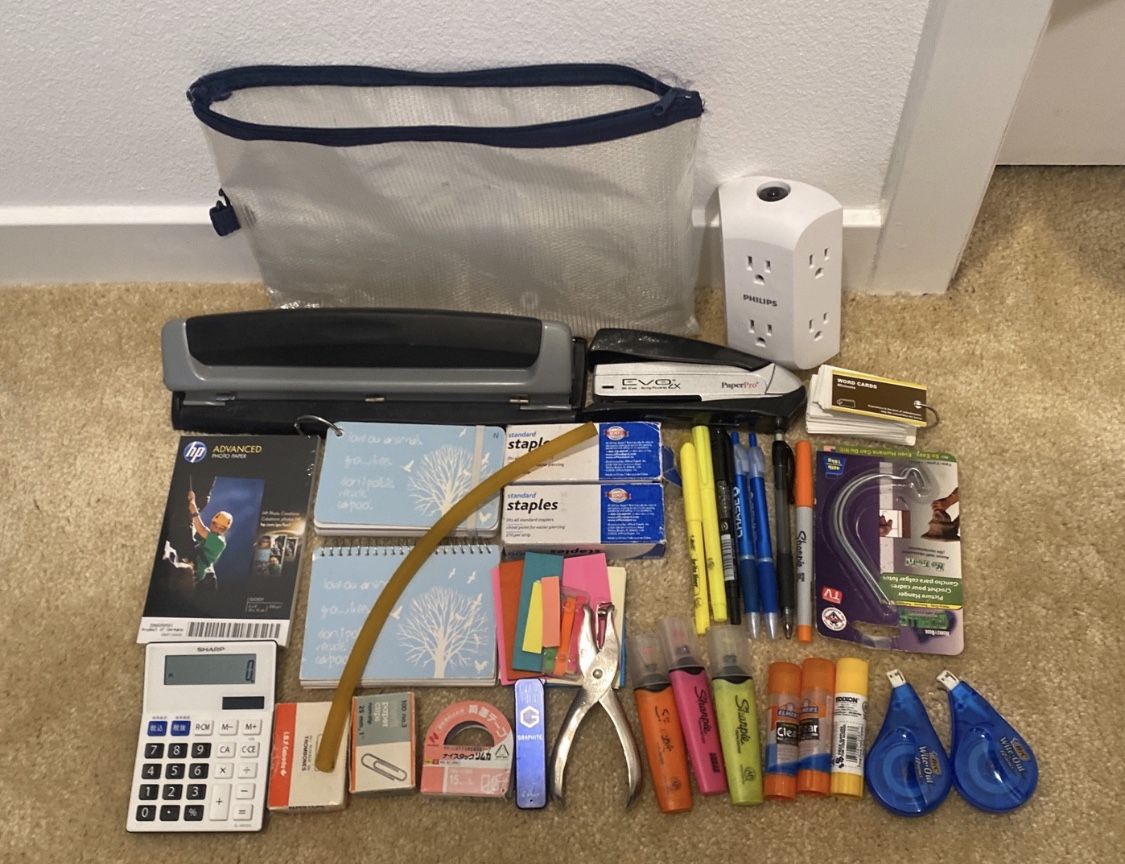 Stationery and Office Supplies Bundle 