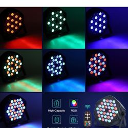 Rechargeable Par Light 36 Rgb Stage Light It Has 4 Of Them 