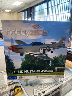 Hobbyzone P-51 D Mustang 450mm RC Plane