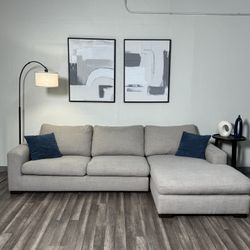 FREE DELIVERY Beige Sectional Couch Sofa