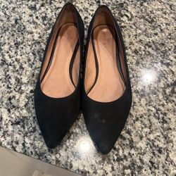 Black Caslon 8 1/2 Flats 