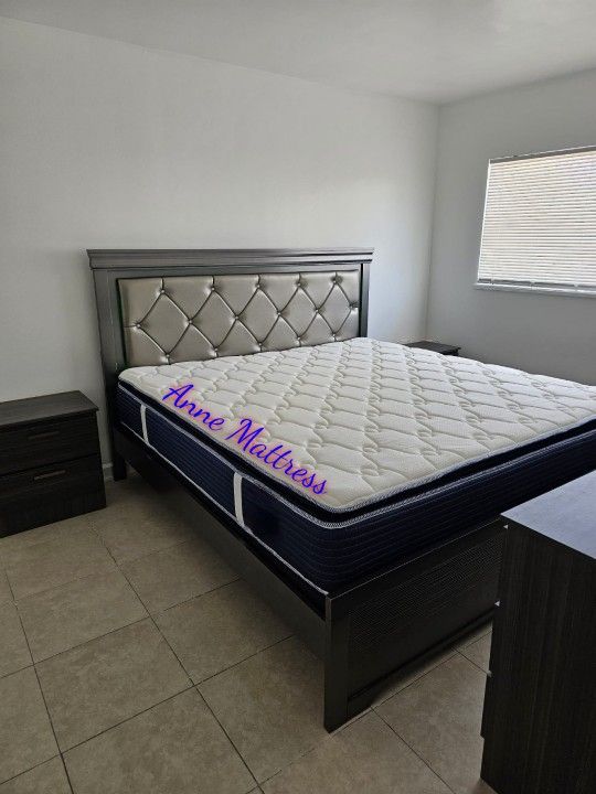 NEW KING PILLOW TOP MATTRESS AND BOX SPRING