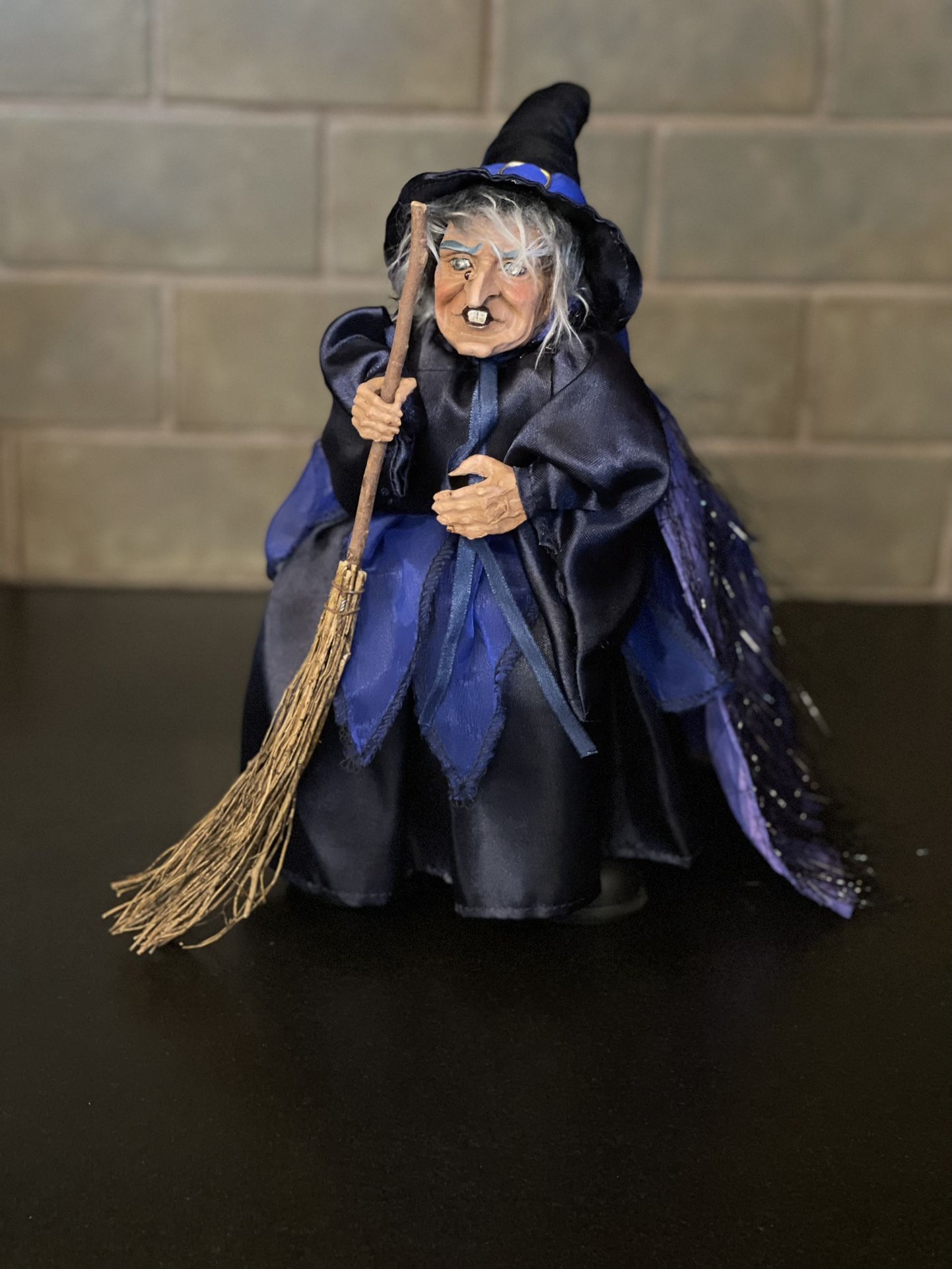Blue Satin Witch