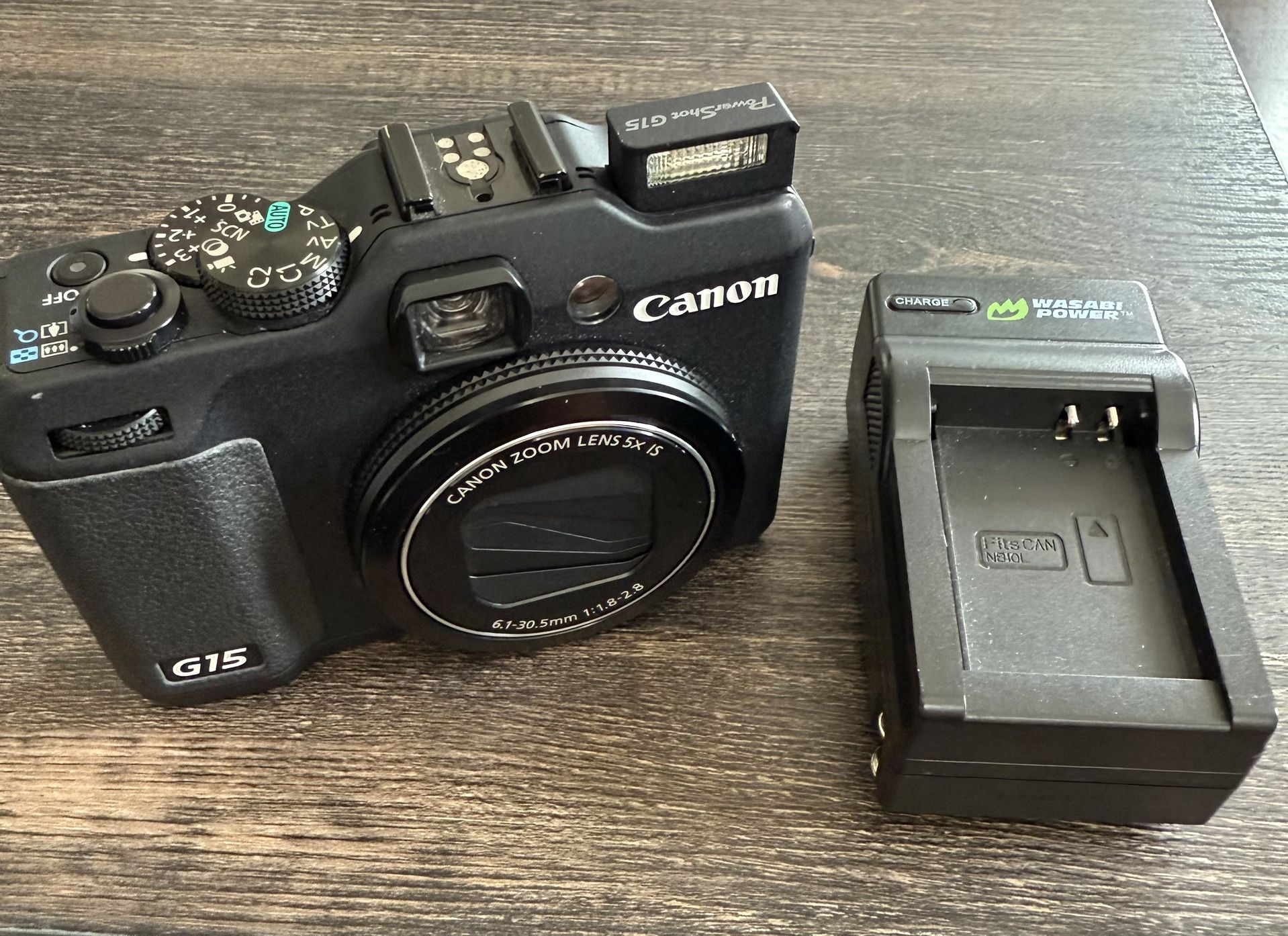 Canon PowerShot G15 12.1 MP Digital Camera