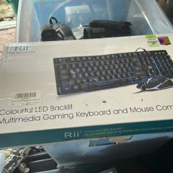Gaming Keyboard And Mouse 