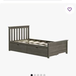 Twin Bed With Storage (NEW)
