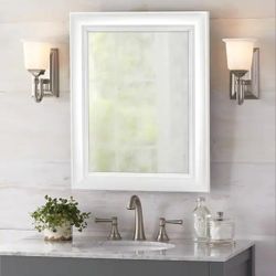 24x30 Rectangular Medicine Cabinet With Mirror