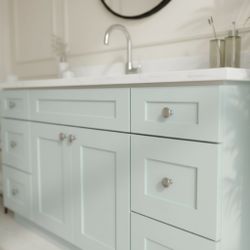 Large 60” Sea Salt Vanity for Remodel – Delivery Available