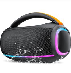 🔥new inbox🔥80w Loud Speaker with Bass, 30H Playtime, IPX7 Waterproof, Large Speakers