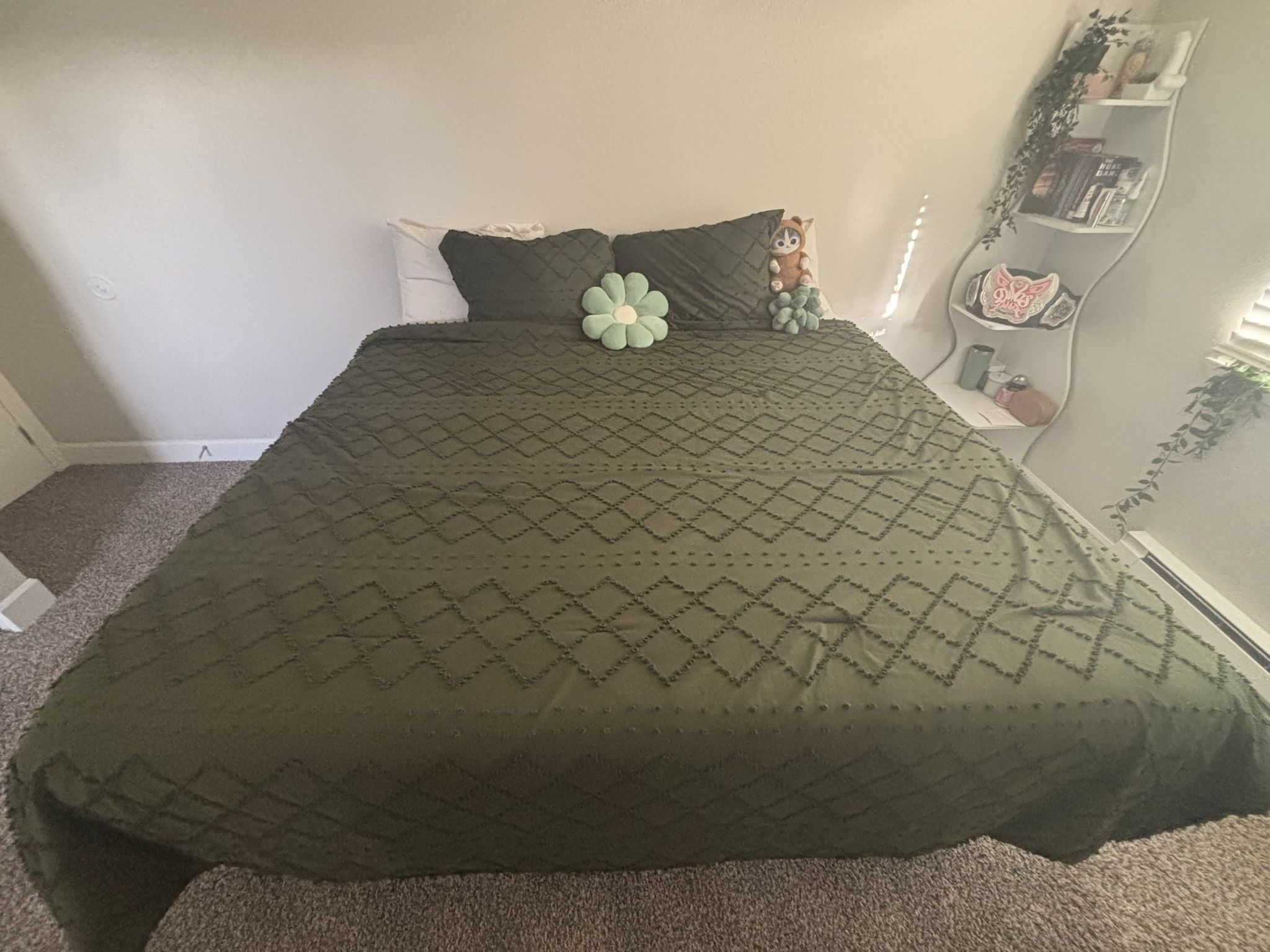 King Size Bed Frame And Mattress!