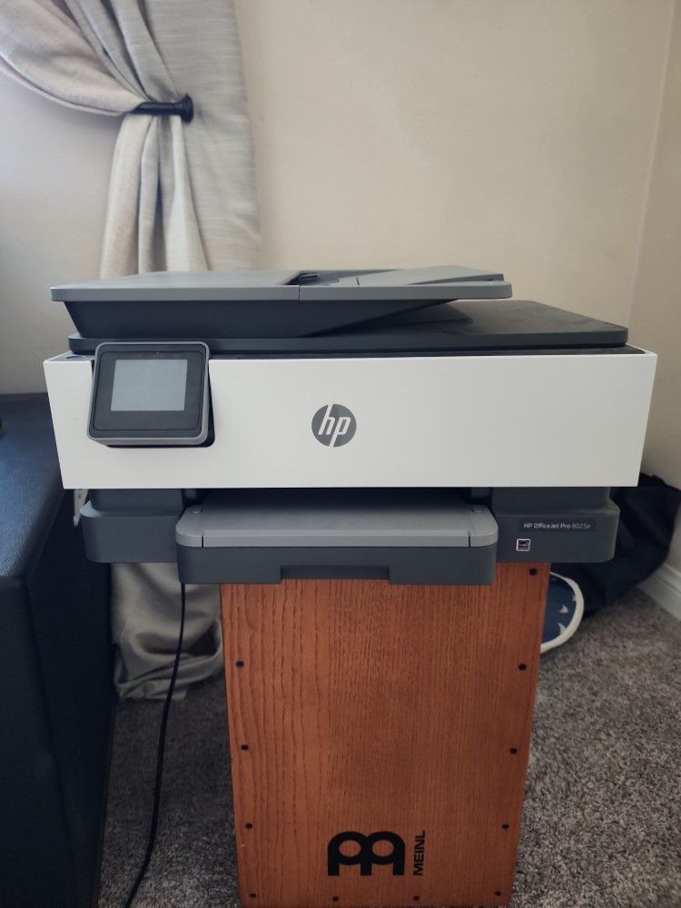 HP Officejet Pro 8025e With New Color Ink