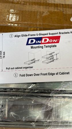 DinDon Pull Out Cabinet Organizer