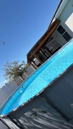 Funsicle Oasis Designer 16' x 48" Round Above Ground Pool
