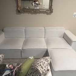 Couch With Ottoman 
