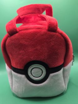 Pokémon Center Poké Ball Plush Stuffed Animal Red White Animation Character
