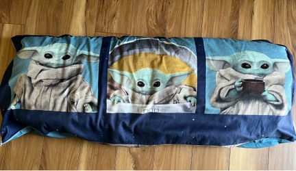 Baby Yoda ( Grogu ) body pillow
