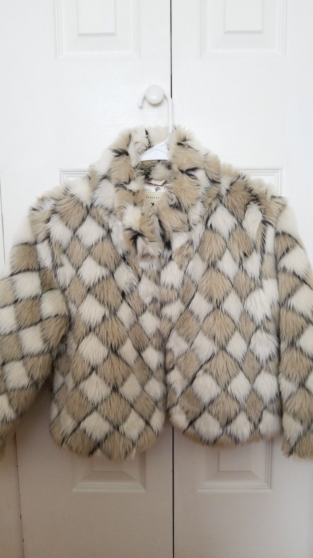 Faux fur coat