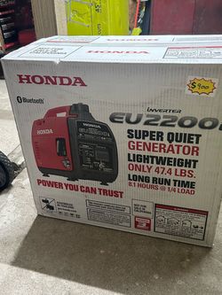 Honda generator ev 2000 super quiet