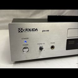 Jolida JD 100 Vacuum Tube Cd Player With Remote New Still In Box