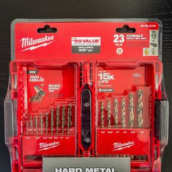 Milwaukee Cobalt 23 Piece Drill Bit Set