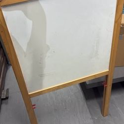 Dry erase and chalk