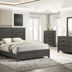 Juego de muebles de dormitorio de 5 piezas tamaño Queen ¡Envío gratis!