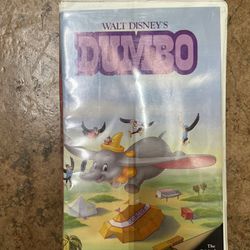 Dumbo VHS Walt Disney 