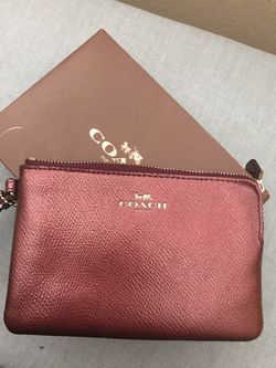 Coach wrist wallet