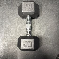 30 Lb. Dumbbell (ONE)