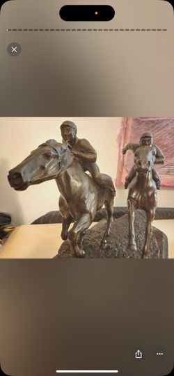 ORIGINAL Darrell Coker Bronze Statue