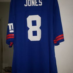 Nfl New York Giant Jones Jersey Size 3xl