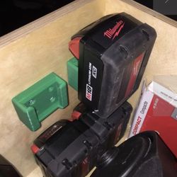 Milwaukee M18 Battery Storage Mount