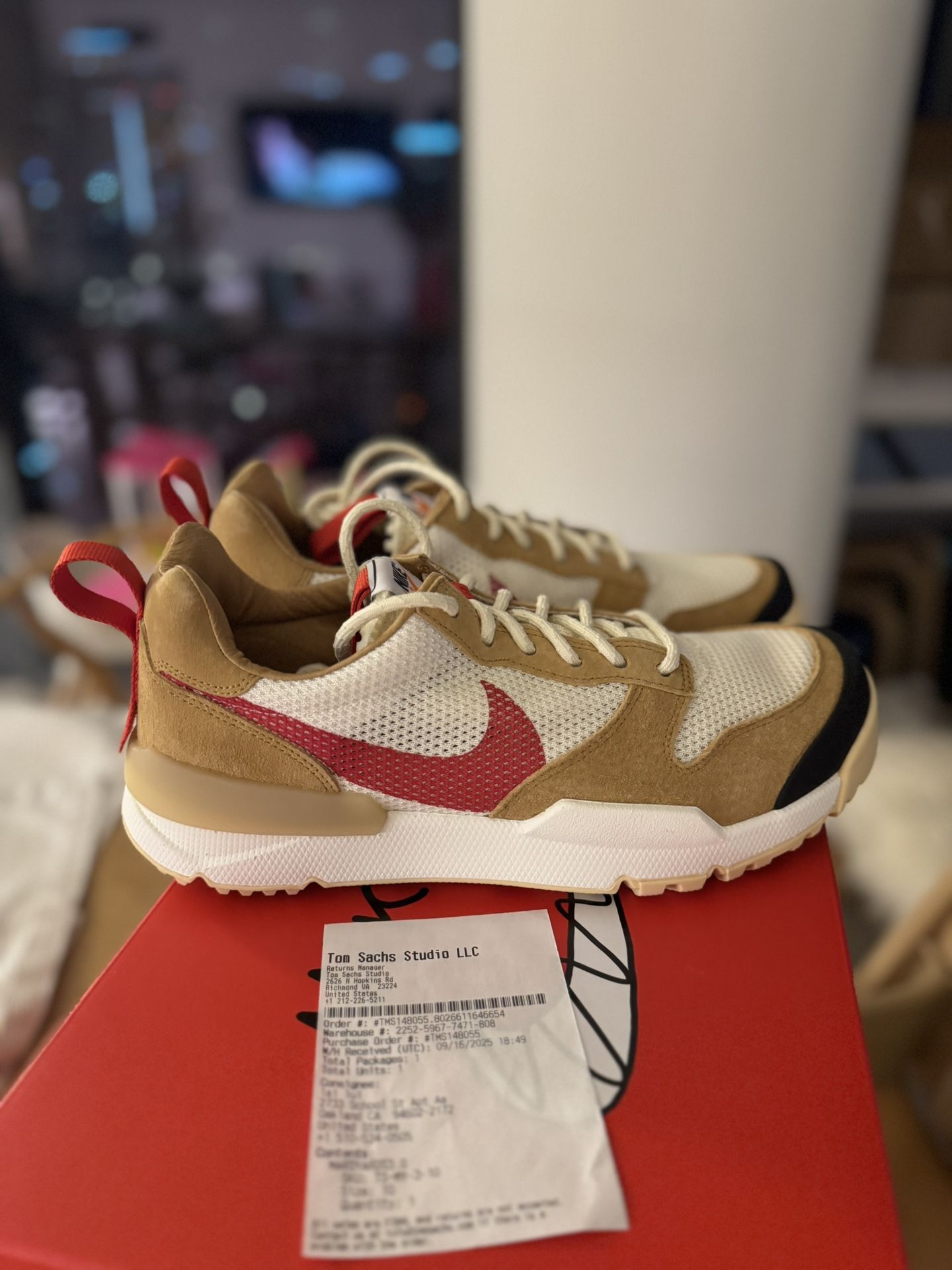 DS Nikecraft Tom Sachs Mars Yard 3.0 — Size 10