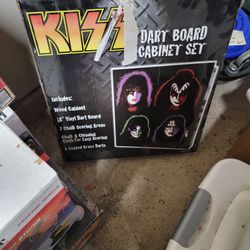 Kiss Dart Board / Still In Box 