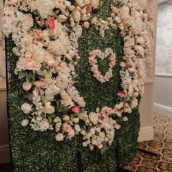 Floral Photo Wall