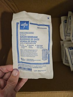 Case of Medline Bulkee Sterile Gauze Bandages 4.5" x Yds Ply NON25865