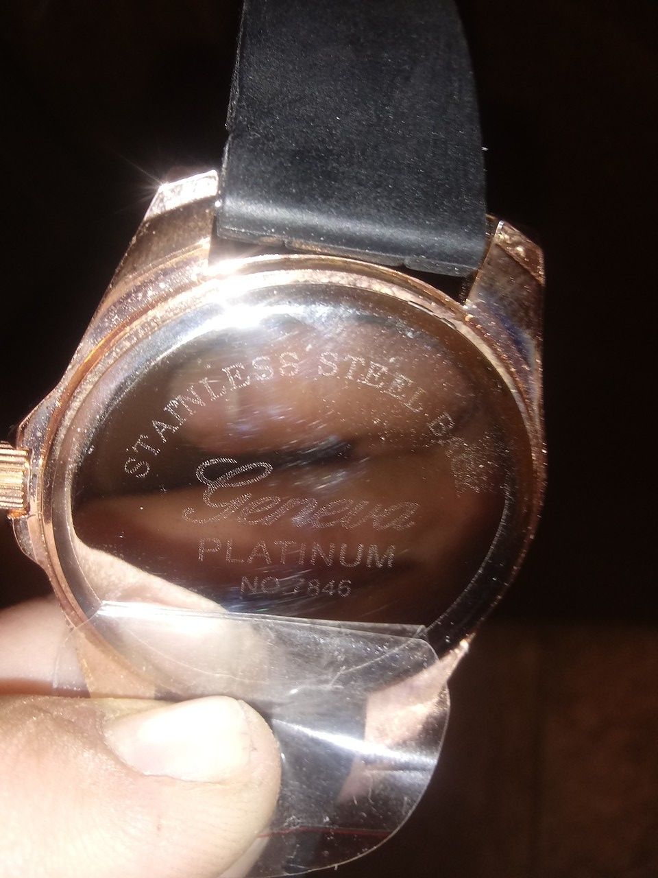 Geneva Platinum watch NO 7846