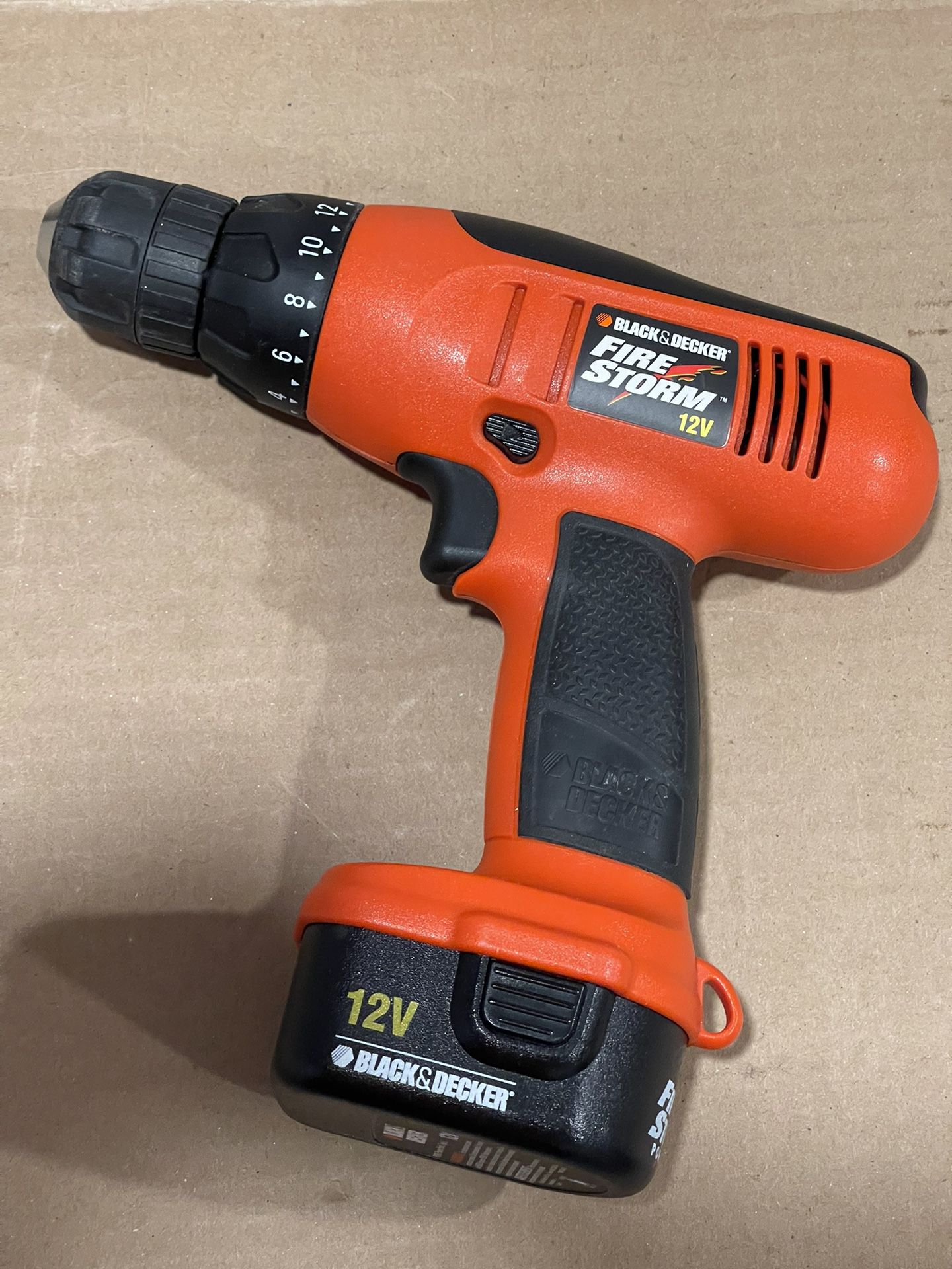Black & Decker Firestorm Cordless Drill With Case, (2) Batteries and  Charger - Roller Auctions