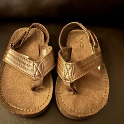 Boys Faux Leather Sandal