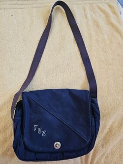 Blue handbag
